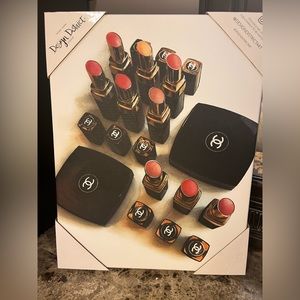 Design District makeup inspired wall art! 10.75”x14”x1.5”